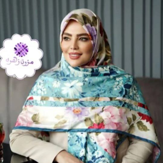 روسری مجلسی زنانه ابریشم توییل  قواره ۱۴۰ طرح‌های شیک و چهار فصل