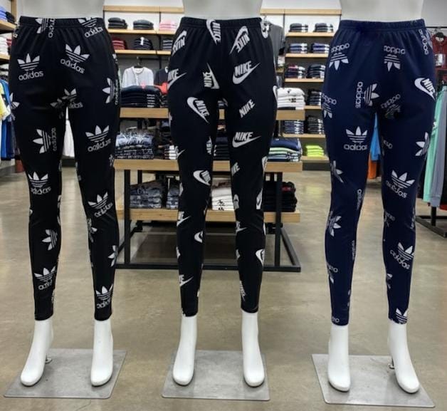 شلوار مخمل طرح نایک