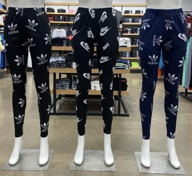 شلوار مخمل طرح نایک